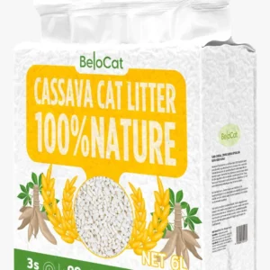 Cassava kraikas ( išmaniems kačių tualetams)