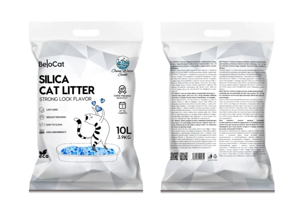 BeloCat silikoninis kačių kraikas