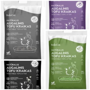 BeloCat tofu kačių kraikas (18L/7Kg)